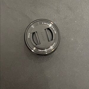 Sony Black Camera Lens